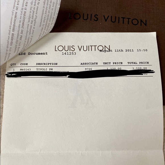 [sold] Louis Vuitton Bag Tivoli PM - Picture 11 of 13
